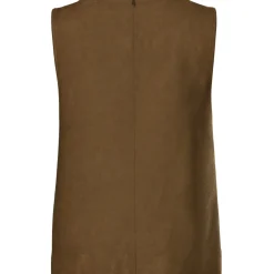 PIECES dame top PCJUNO - Amber Brown