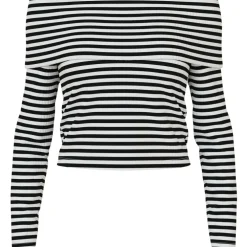 PIECES dame top PCLAYA - Bright White Black