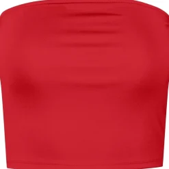 PIECES dame top PCMINNI - High risk red