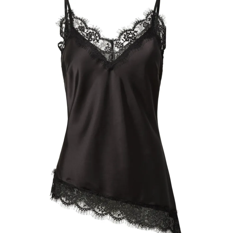 PIECES Dame Top PCNomi - Black