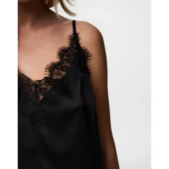 PIECES Dame Top PCNomi - Black