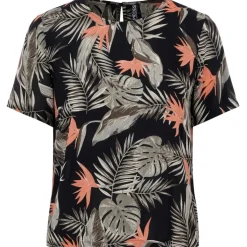 PIECES dame top PCNYA - Black Ferns