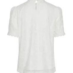 PIECES dame top PCOLLINE - Cloud Dancer