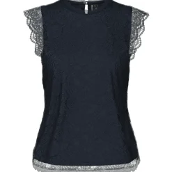 Pieces dame top PCOLLINE - Sky Captain