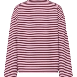 PIECES dame top PCSADIE - Tawny Port