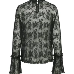 PIECES dame top PCSEMMA - Black