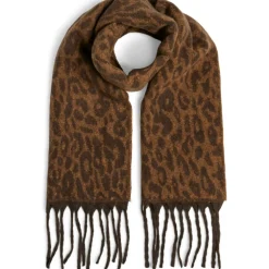 Pieces dame tørklæde PCNAYA - Tobacco Brown