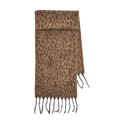 Pieces dame tørklæde PCNAYA - Tobacco Brown