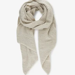 Pieces dame tørklæde PCPYRON - Whitecap Gray