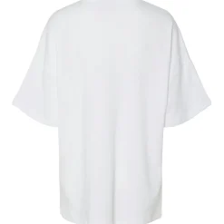 PIECES dame t-shirt PCAUNA - Bright White