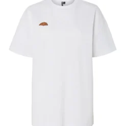 PIECES DAME T-SHIRT PCJELMA - Bright White Croissant