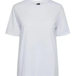 PIECES dame t-shirt PCRIA - Bright White