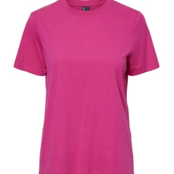 PIECES dame t-shirt PCRIA - Beetroot Purple