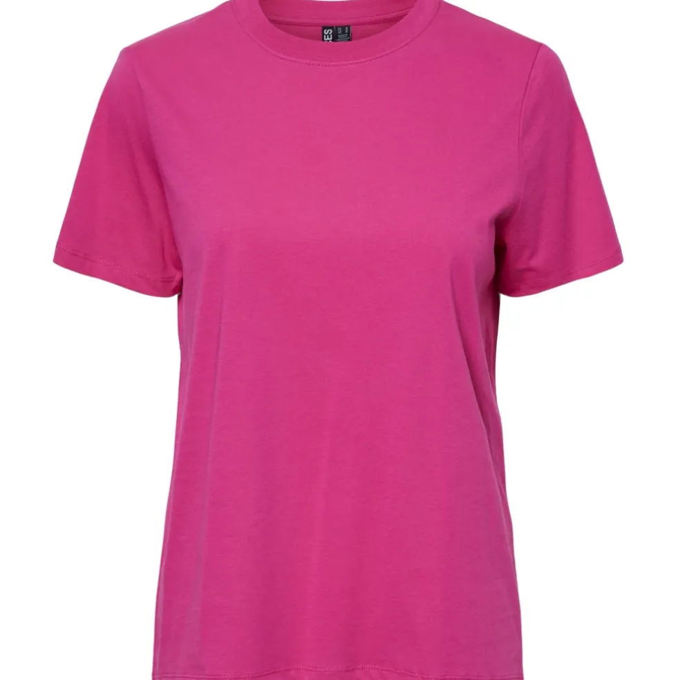 PIECES dame t-shirt PCRIA - Beetroot Purple