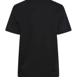 PIECES dame t-shirt PCRIA - Black