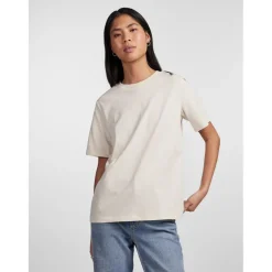 PIECES dame t-shirt PCRIA - Birch