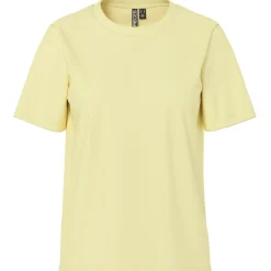 PIECES dame t-shirt PCRIA - French Vanilla