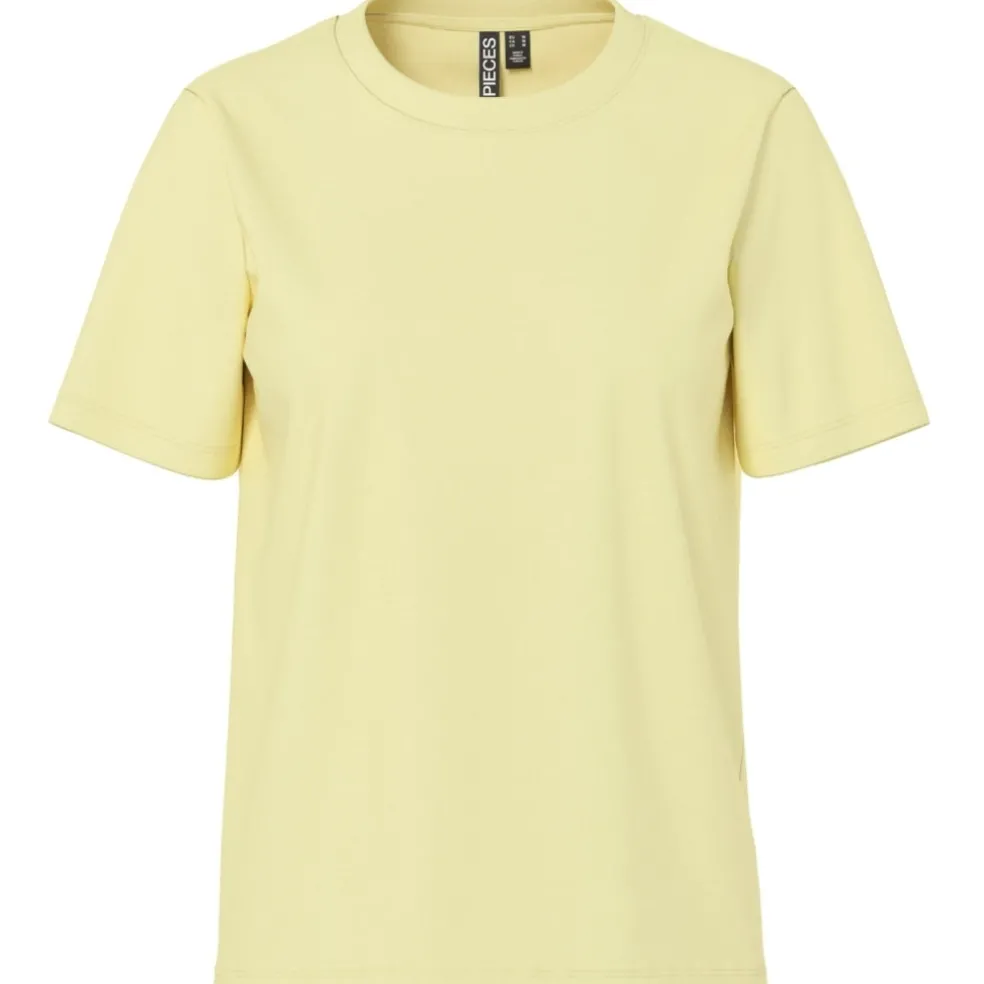 PIECES dame t-shirt PCRIA - French Vanilla