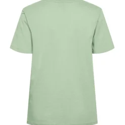 PIECES dame t-shirt PCRIA - Quiet Green