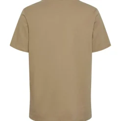 PIECES dame t-shirt PCRIA - Silver Mink