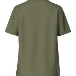 PIECES dame t-shirt PCRIA - Deep Lichen Green