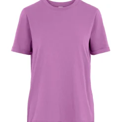 PIECES dame t-shirt PCRIA TEE - Violet