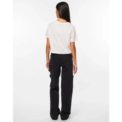 PIECES dame t-shirt PCSARA - Bright White