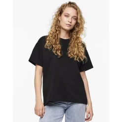 Pieces dame t-shirt PCSKYLAR - Black