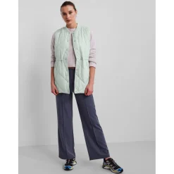 PIECES dame vest PCBEE - Slit Green