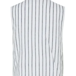 PIECES dame vest PCPIA - Bright White Navy blazer
