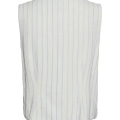 PIECES dame vest PCPIA - Birch Hydrangea