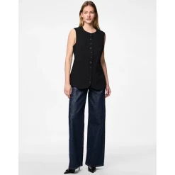 PIECES dame vest PCTEMPRE - Black