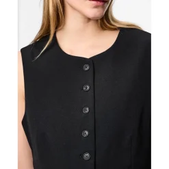 PIECES dame vest PCTEMPRE - Black