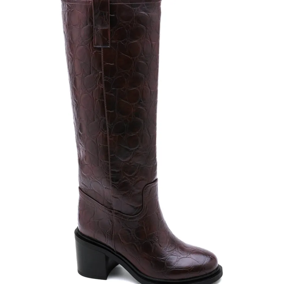 Regina dame støvler 2525A - Brown