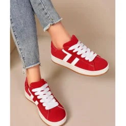 Rosalie dame sneakers BM-1101 - Red