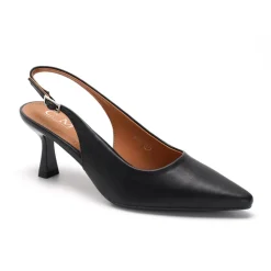Sabrina dame slingback stiletter 8269 - Black