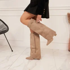 Sof Dame støvler 9501A - Kaki