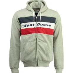 Sweatshirt STONE GOOSE Herre FAGOOSE - Light Grey