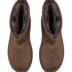 Tulle dame bamsestøvler 6432 - Brown