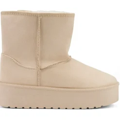 Tulle dame bamsestøvler 6432 - Beige