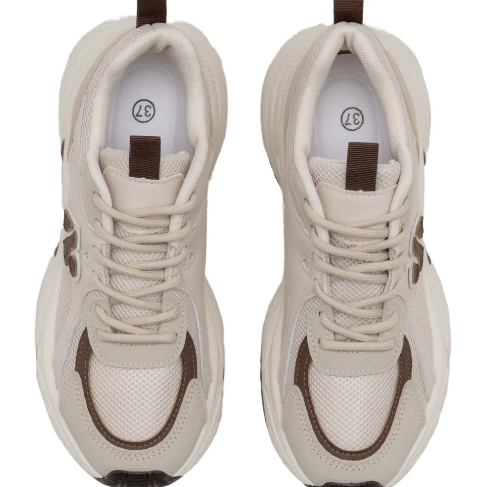 Uma dame sneakers 1219 - Beige