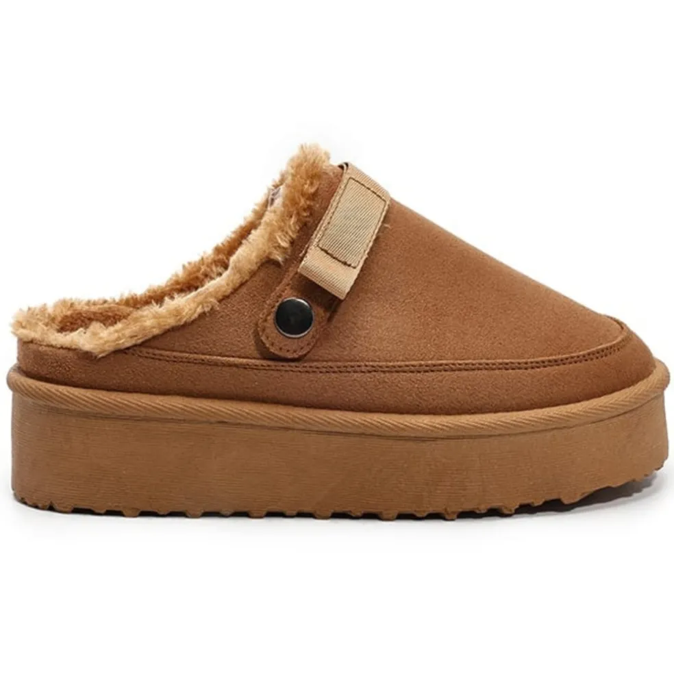 Valentina dame hjemmesko W2501 - Camel