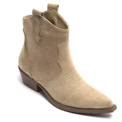 Vanessa Dame cowboystøvler 9653A - Kaki