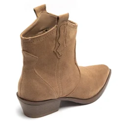 Vanessa Dame cowboystøvler 9653A - Camel