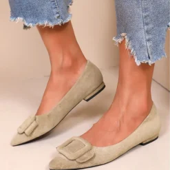 Vela dame ballerina sko H8-1030E - Kaki