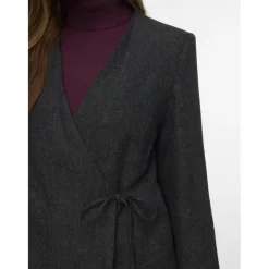 Vero moda aware dame blazer AWAUTHALIA - Dark grey melange