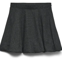 Vero moda aware dame nederdel AWUTHALIA - Dark grey melange