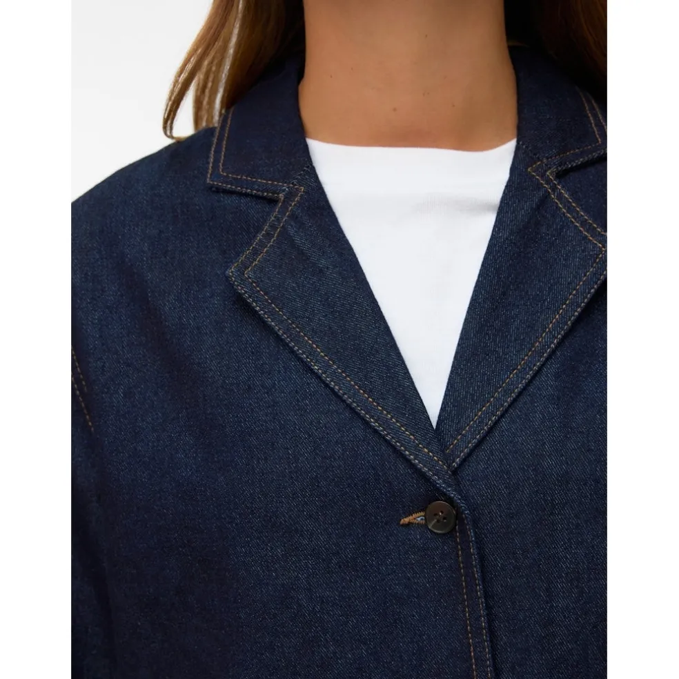 Vero moda dame blazer VMKANIKA - Dark Blue Denim