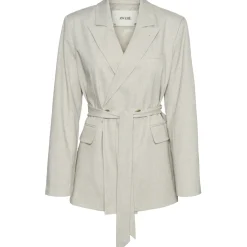 VERO MODA dame blazer VMOMARI - Light Grey Melange