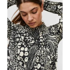 Vero Moda dame bluse VMCAIA - black/caia